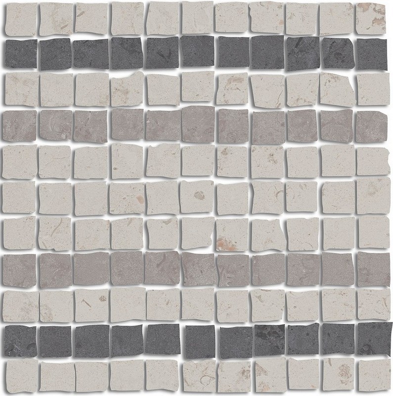 Kerama Marazzi MBS009 Про Лаймстоун Спакко 3 мозаичный матовый 20х20х0,9 декор (гранит) / Основное большое изображение