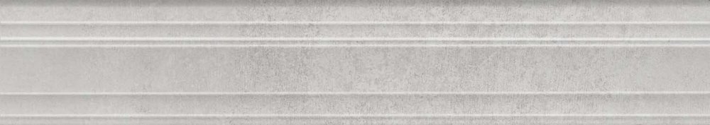 Kerama Marazzi Бордюр Догана серый светлый матовый обрезной 7,3x40 / Основное большое изображение