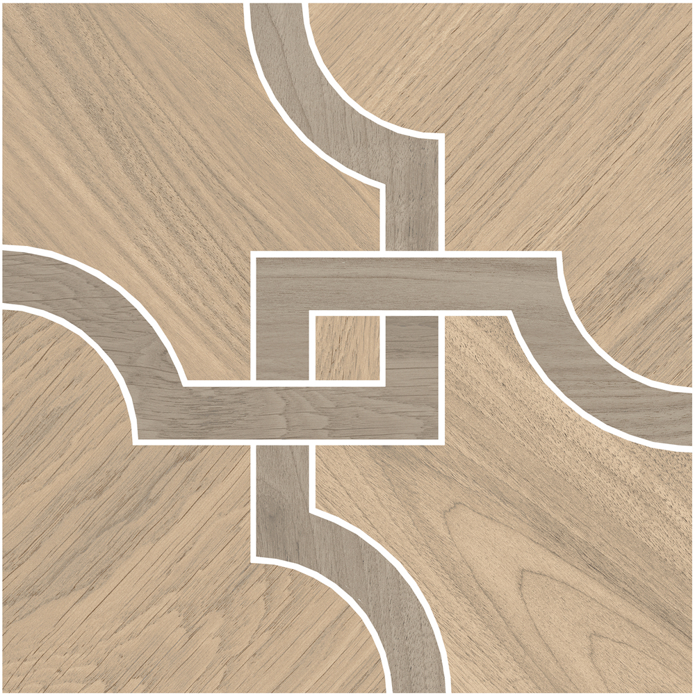 Kerama Marazzi Декор Монтиони наборный матовый 3 30x30 / Основное большое изображение