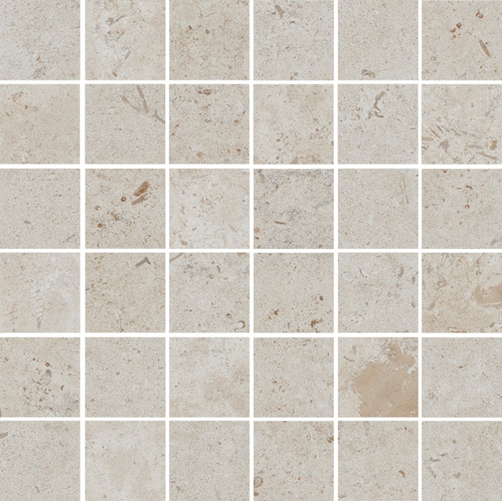 Kerama Marazzi Декор Про Лаймстоун мозаичный бежевый матовый 30x30 / Основное большое изображение