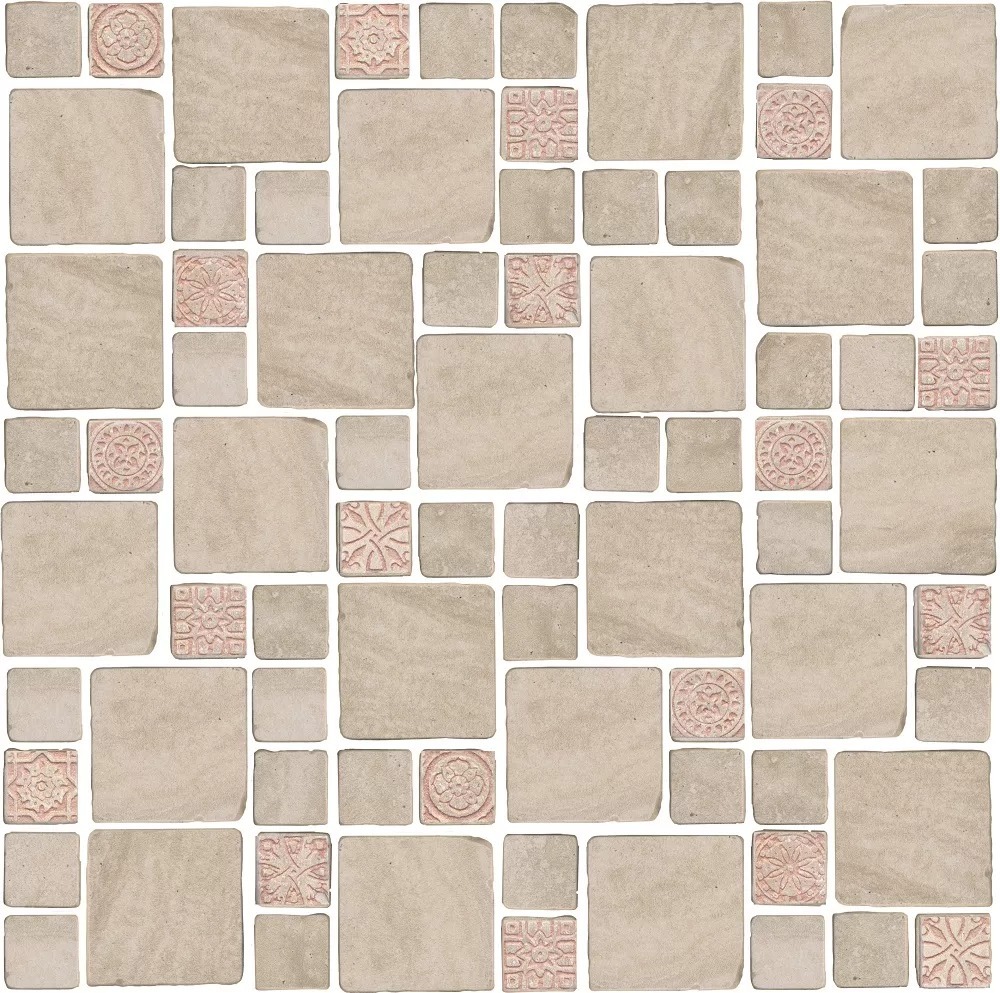 Kerama Marazzi Мозаика Риальто Антика 4 мозаичный бежевый матовый / Основное большое изображение