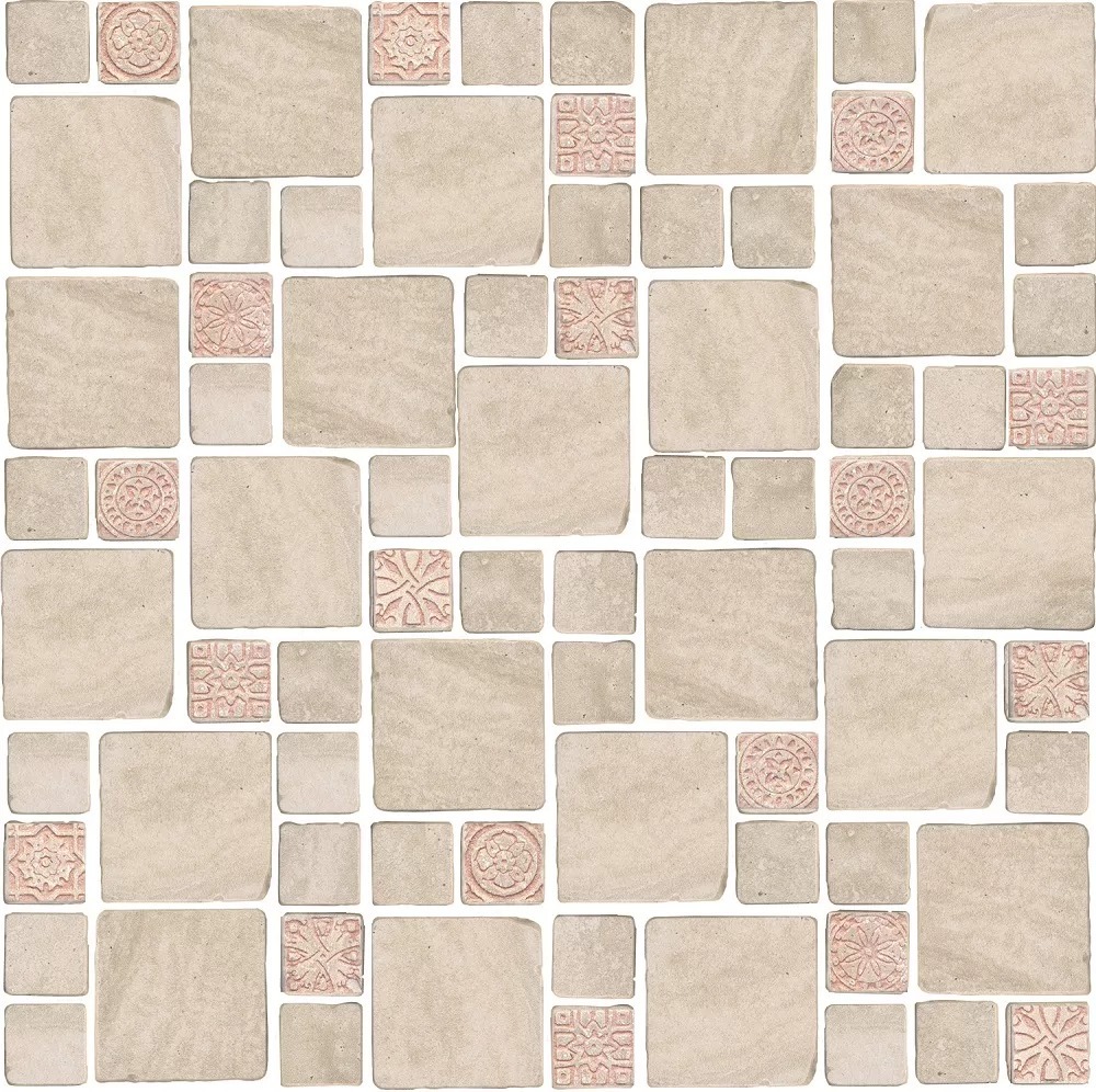Kerama Marazzi Мозаика Риальто Антика 4 мозаичный бежевый светлый матовый / Основное большое изображение