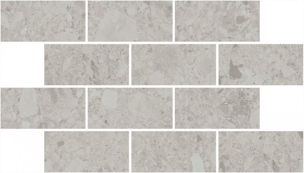 Kerama Marazzi Мозаика Чеппо ди Гре Декор Мозаичный серый светлый матовый обрезной / Основное большое изображение