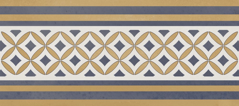 Kerama Marazzi Бордюр Монтальбано 1 матовый 6,7x15 / Основное большое изображение