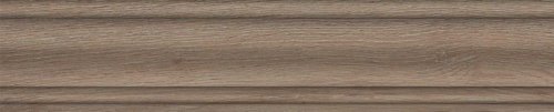 Плинтус Тровазо бежевый тёмный матовый 39,8x8x1,55