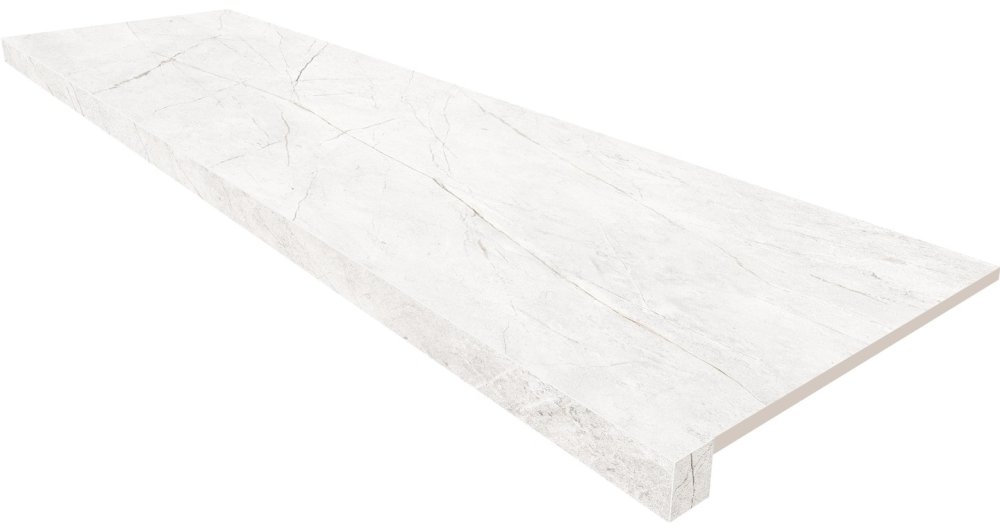 Estima Подоконник угловой NL00 33х120 непол. без бокового выступа (левый) / Основное большое изображение