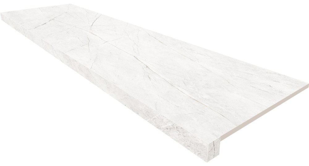 Estima Подоконник угловой NL00 33х120 непол. без бокового выступа (правый) / Основное большое изображение