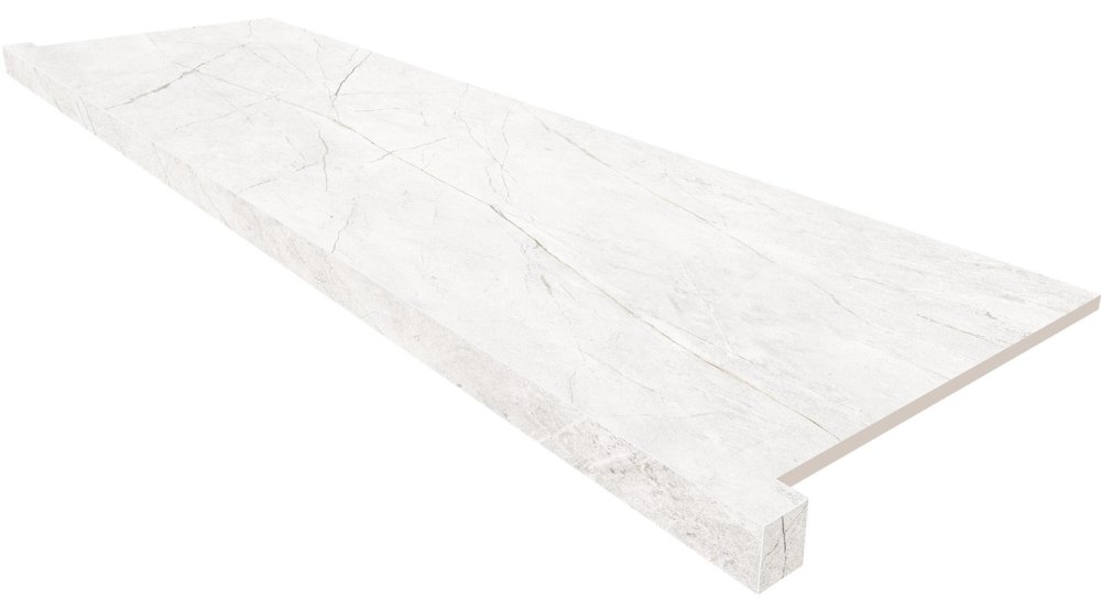 Estima Подоконник фронтальный NL00 33х120 непол. с боковыми выступами / Основное большое изображение